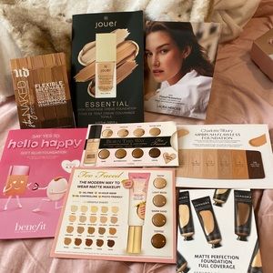 Luxury foundation samples